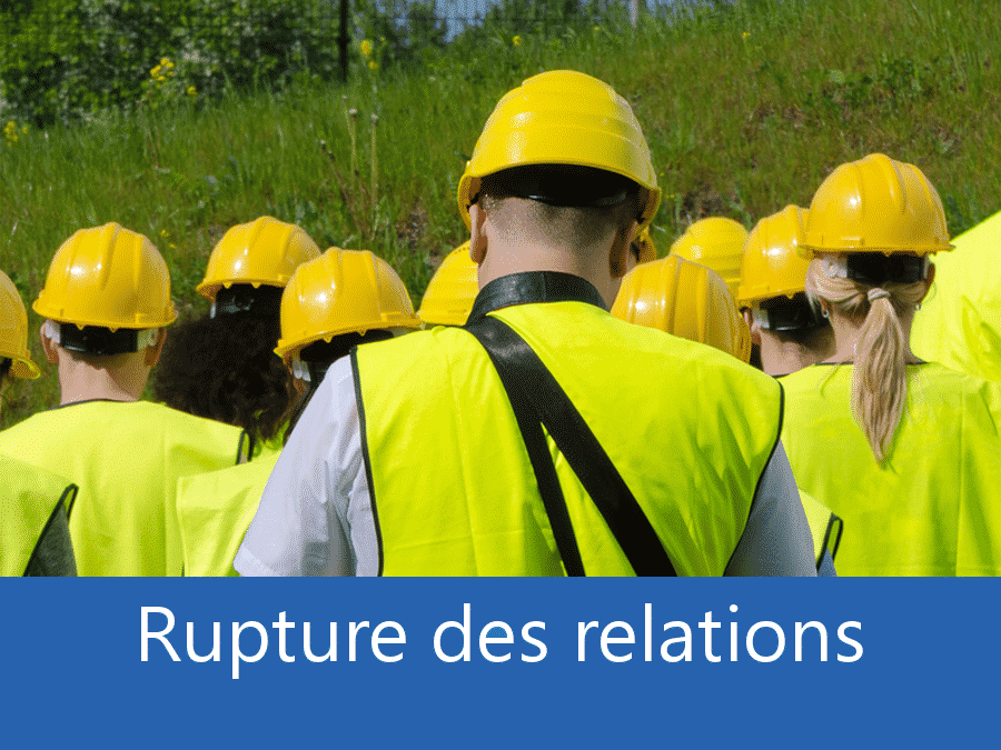 Rupture des relation chantier 49, problèmes dialogue entreprise bâtiment Angers, solution rupture des relation sur chantier Maine et Loire, expert problème chantier 49,